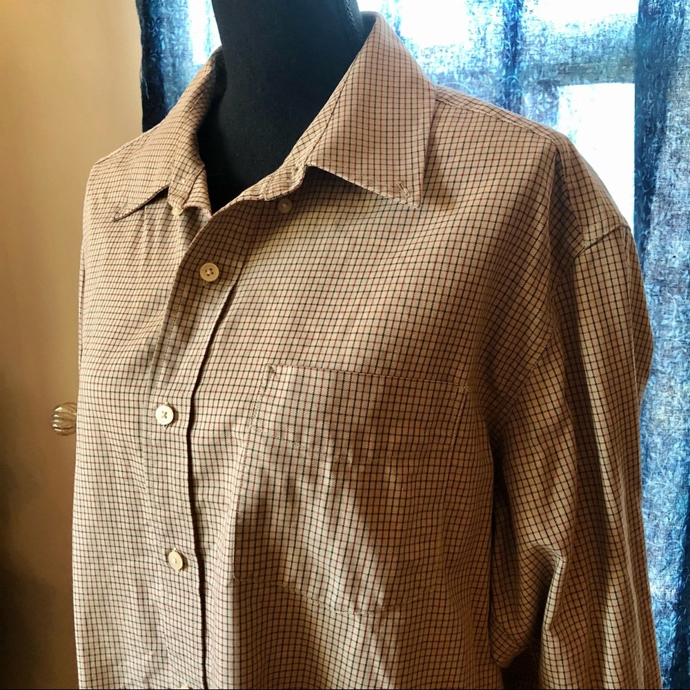Plaid Eddie Bauer Button Down Shirt